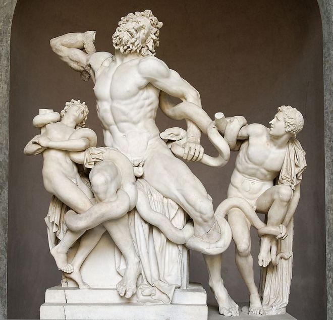 Laocoön and His Sons, Greek sculpture, Vatican Museum